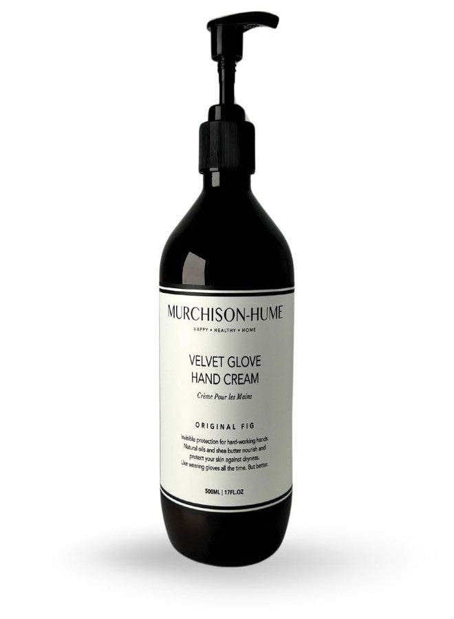 Murchison-Hume Velvet Glove Hand Cream with nourishing Fruit Extracts and Plant Seed Oils for lasting, 24-hour protection against dryness, non-greasy, Original Fig - Image 1